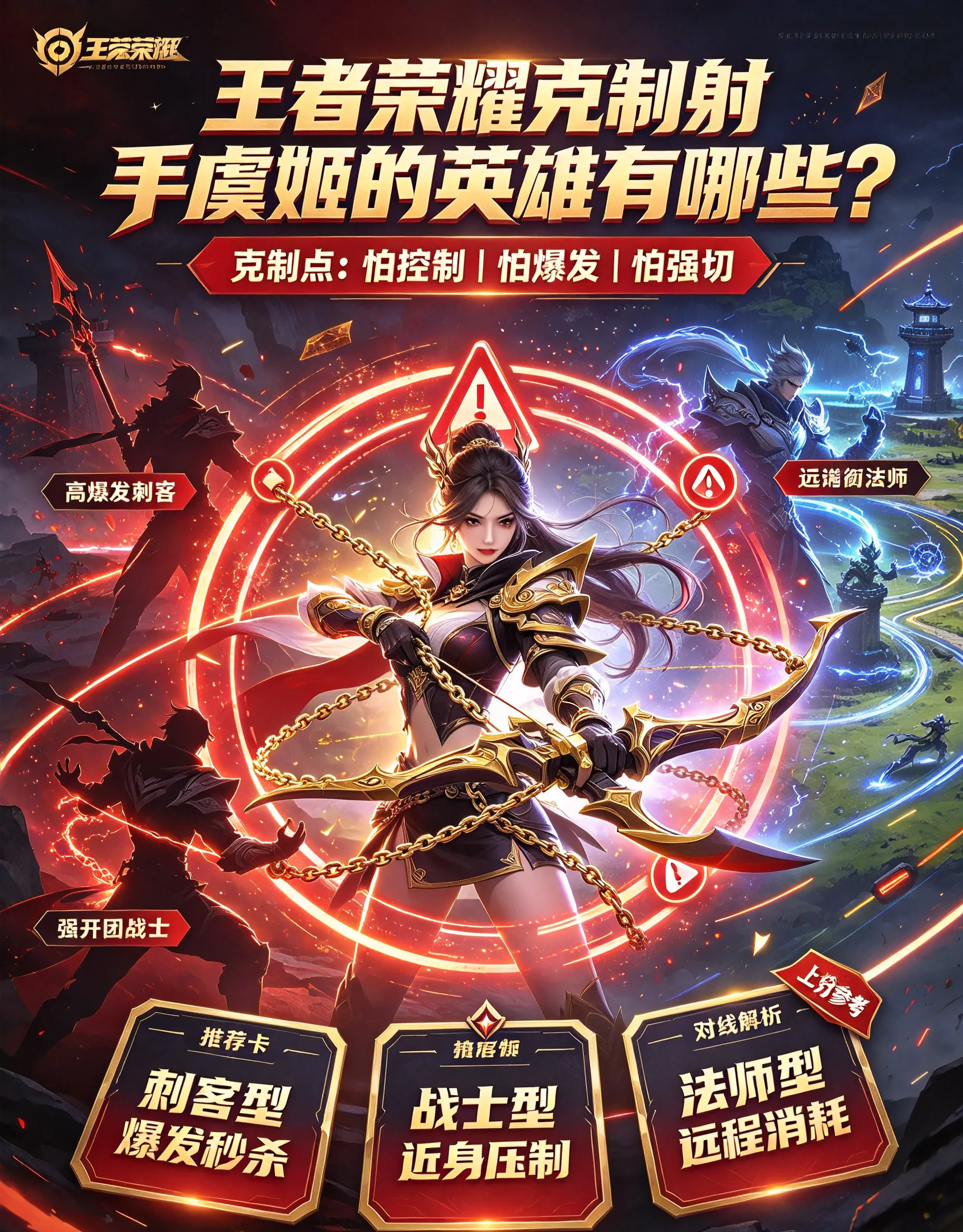 王者荣耀：克制虞姬的英雄有哪些？这几位让她二技能形同虚设
