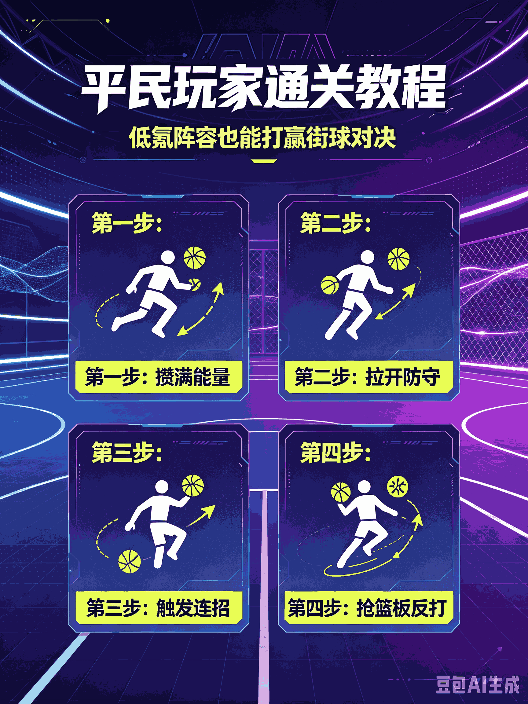 零氪通关！超时空街球对决平民阵容搭配与实战技巧