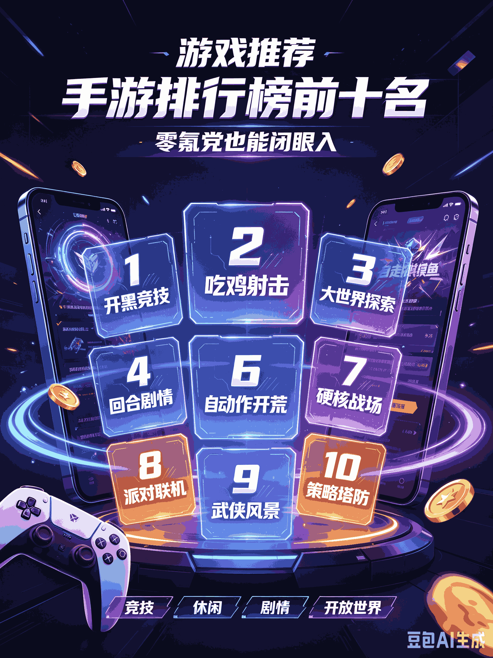 游戏推荐手游排行榜前十名
