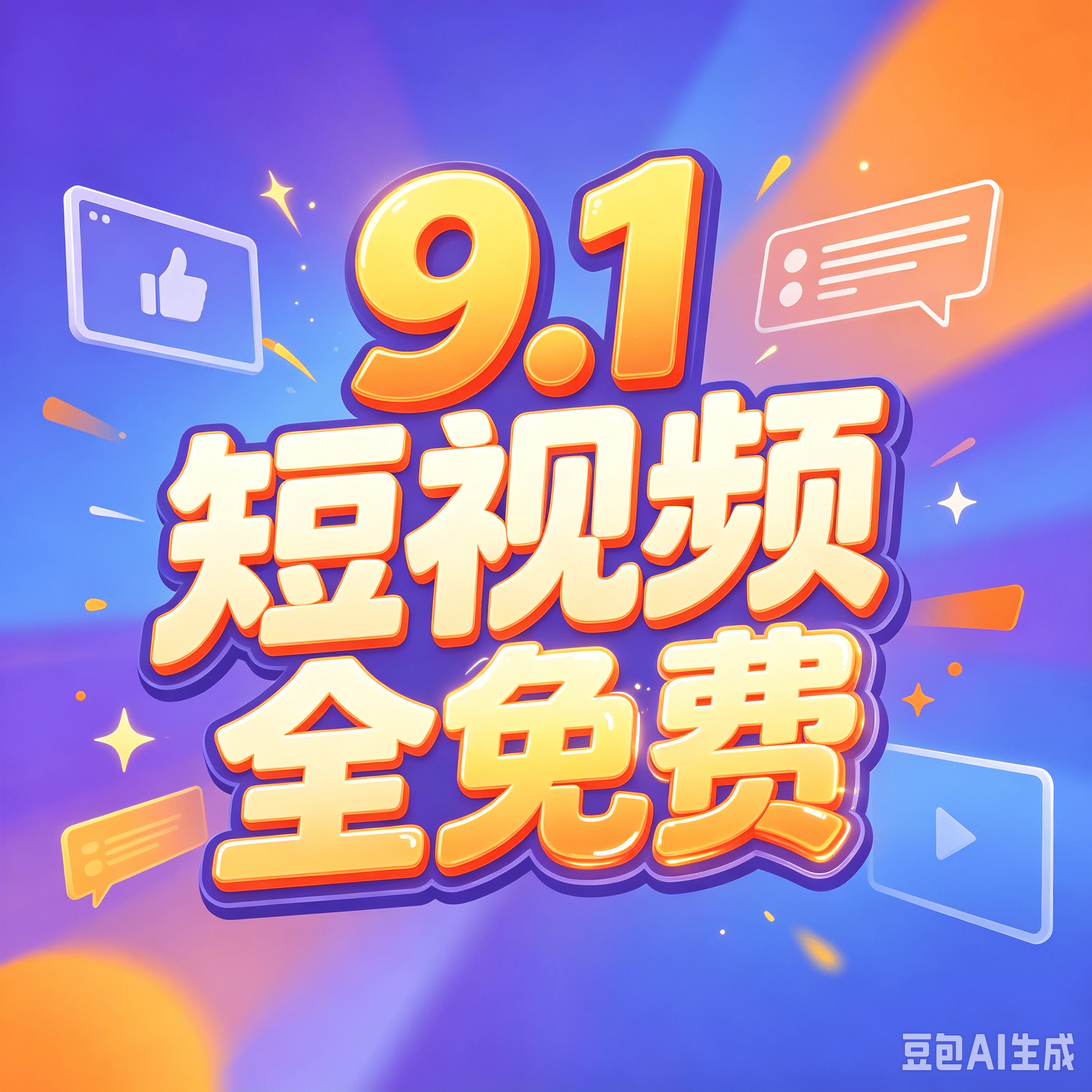 9.1短视频全免费