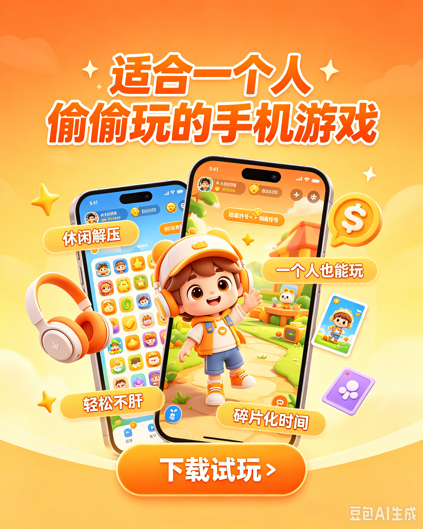 适合一个人偷偷玩的手机游戏