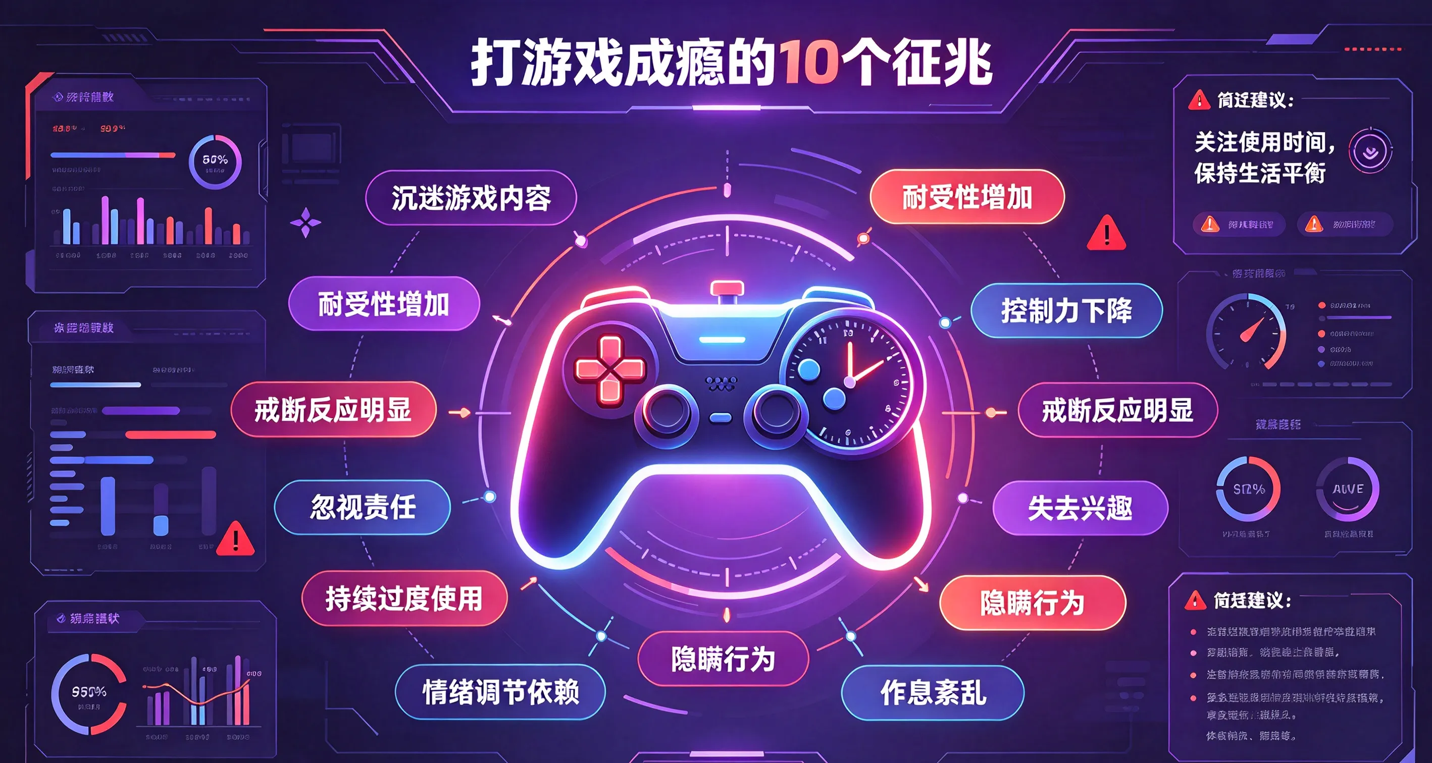 不是“爱玩”就是成瘾:打游戏成瘾的10个征兆,越早看懂越好